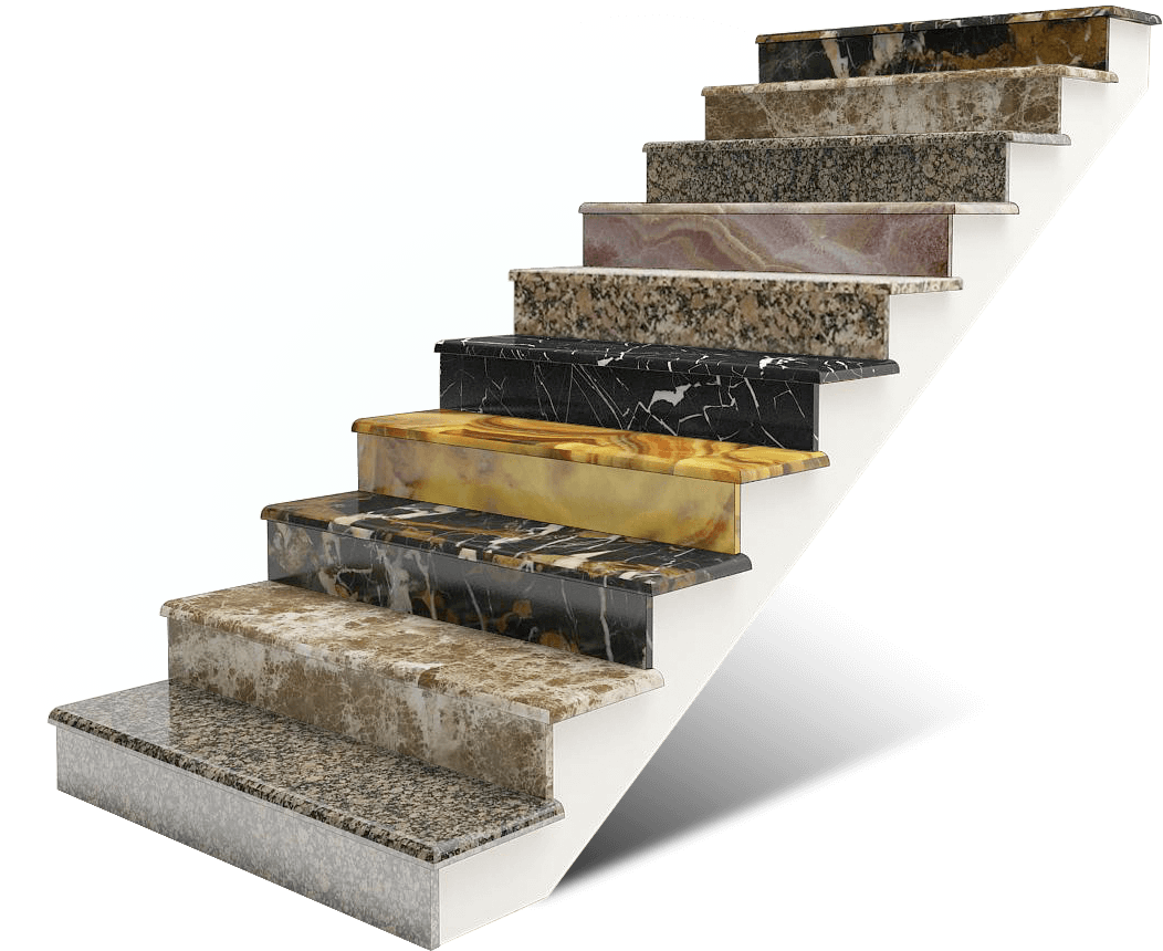 Scări din piatră naturală
